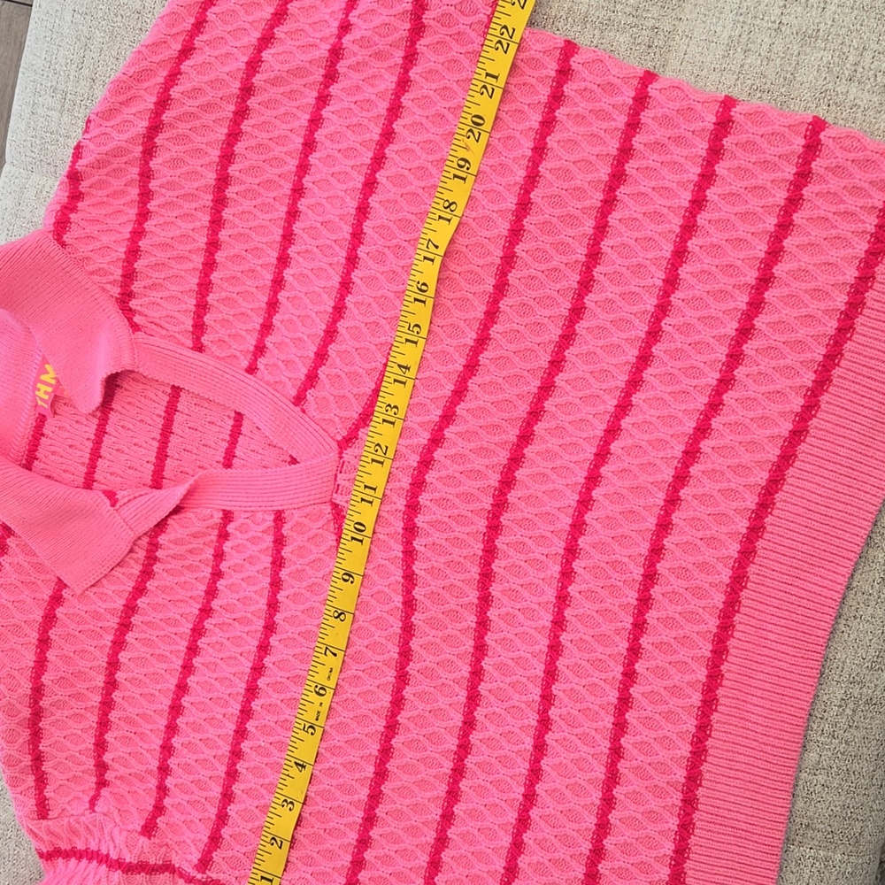 THML Pink Striped Long Sleeved Sweater - Picture 9 of 10